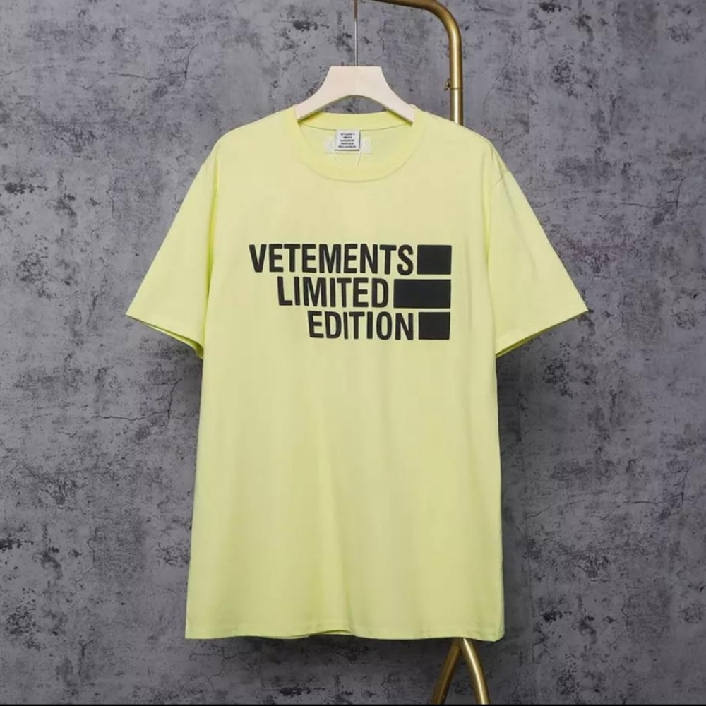 Limited edition vetements unisex shirts